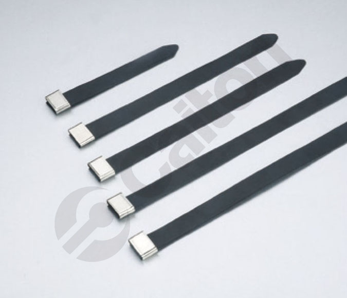 Plastic Covered Stainless Steel Cable Tie (O series)